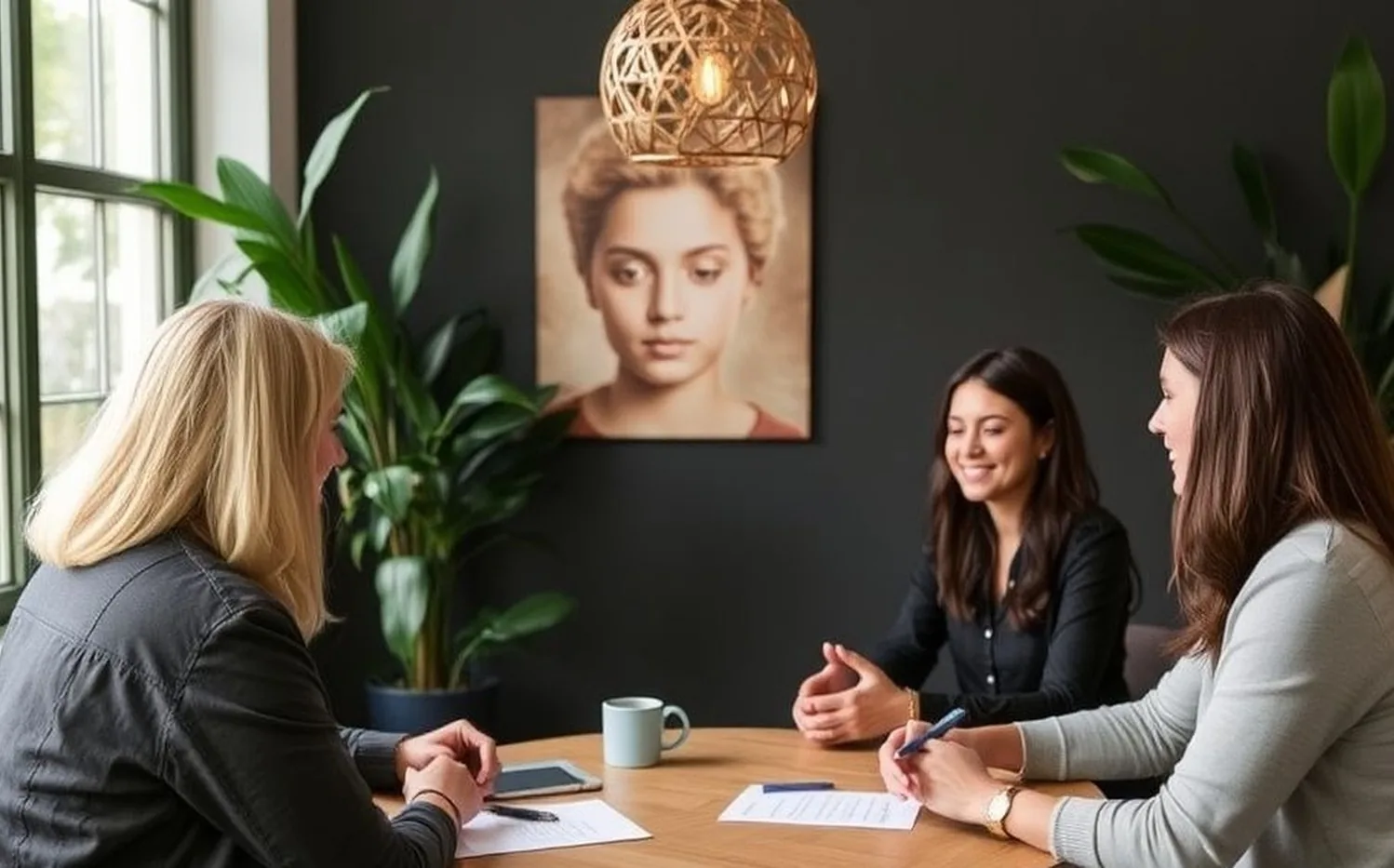 Leadership coaching session